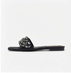 Flat Stretch-fit Mules