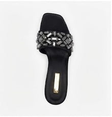 Flat Stretch-fit Mules