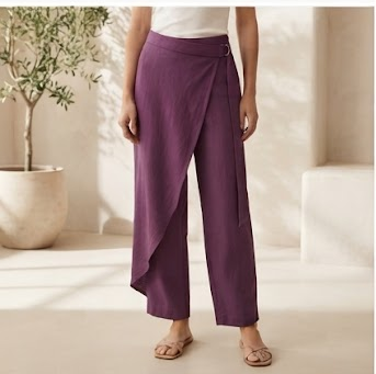 Hobz Pants 30123- Purple