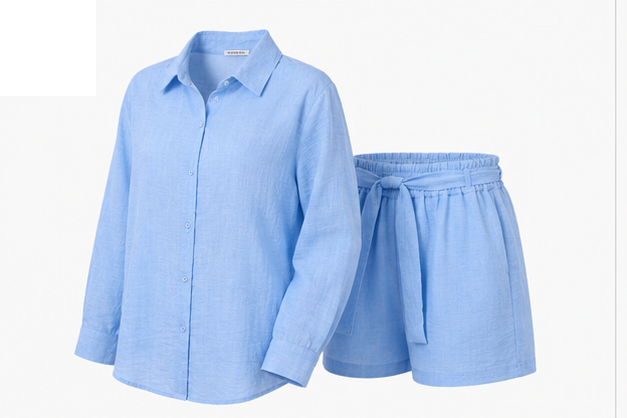 Hobz Suits 1683 - Sky Blue