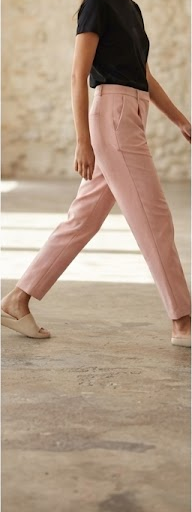 Hobz Pants 1533- Pink