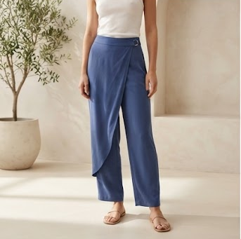 Hobz Pants 30123- Blue