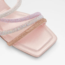 Heeled High Pink Mules