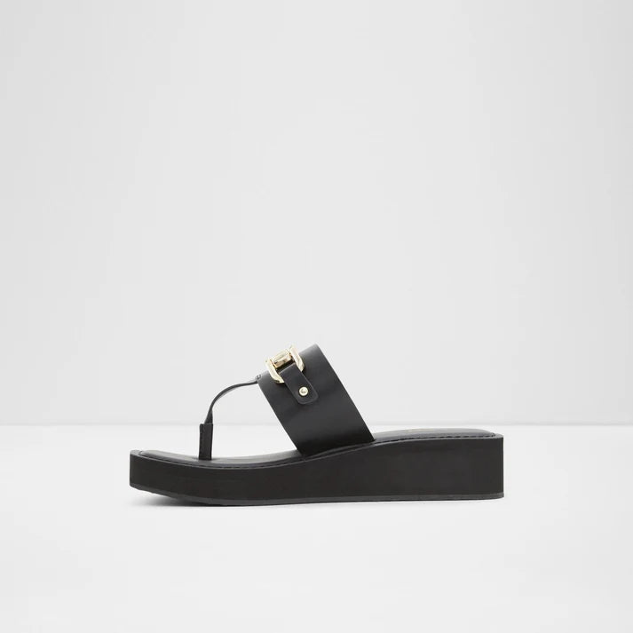 High Black Sandals