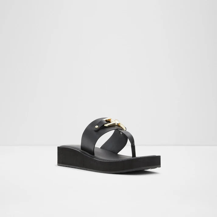 High Black Sandals