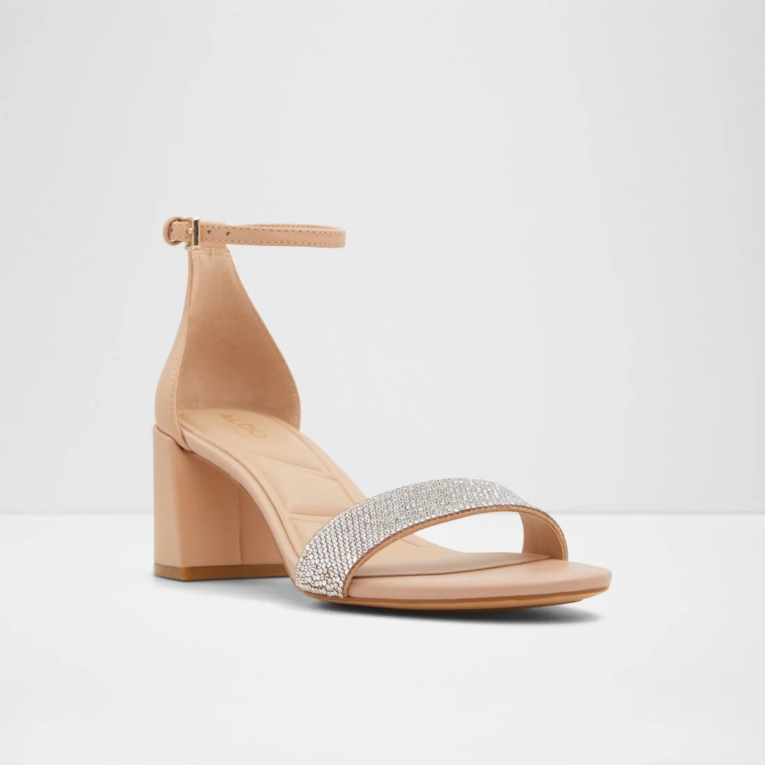 Quilted Beige Sandals