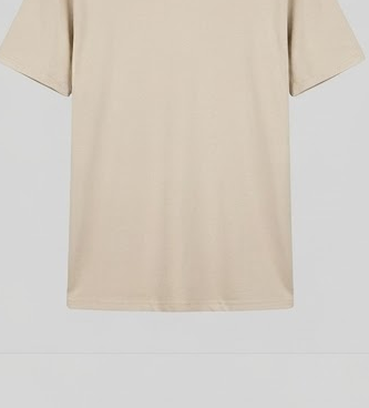 PULL&BEAR Beige T-Shirt & Shorts Set — detail 1