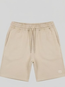 PULL&BEAR Beige T-Shirt & Shorts Set — detail 4
