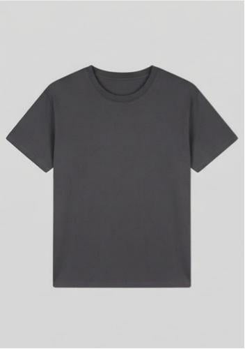 PULL&BEAR Charcoal T-Shirt & Shorts Set — detail 1