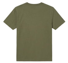 Timberland Men's Heritage Logo T-Shirt – White Olive Green
