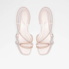 Heeled Stretch-fit Pink Sandals