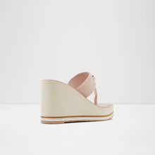 Oversized Beige Mules