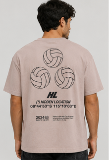 Breshka Beige Graphic T-Shirt