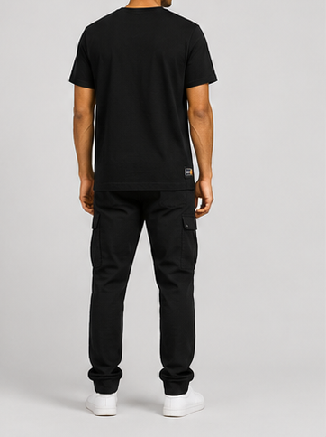 Timberland Men's Camo Logo T-Shirt – Black image 9