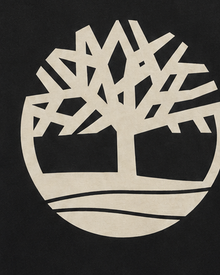 Timberland Men's Contrast Tree Logo T-Shirt – Black & Cream image 7