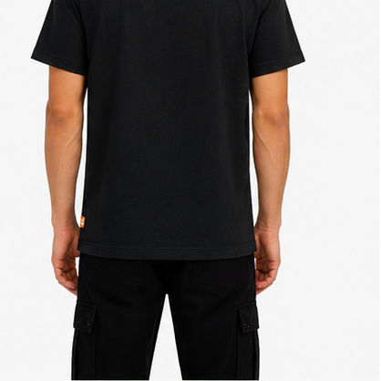Timberland Men's Metallic Tree Logo T-Shirt – Black & Gold image 9