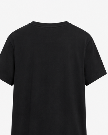 Timberland Men's Contrast Tree Logo T-Shirt – Black & Golden Yellow image 3