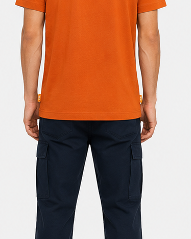 Timberland Men's Tree Logo T-Shirt – Bright Orange image 9