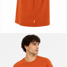 Timberland Men's Chest Patch T-Shirt – Burnt Orange image 5
