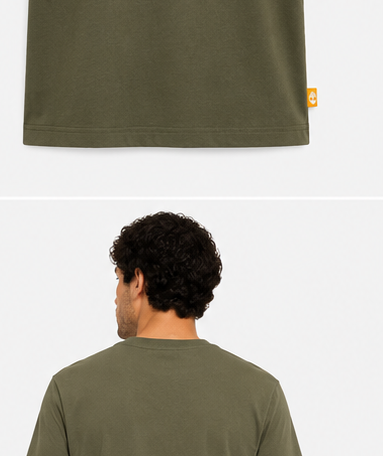 Timberland Men's Tree Logo T-Shirt – Dark Olive image 6