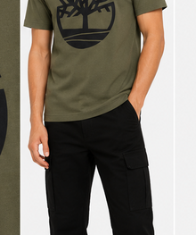Timberland Men's Tree Logo T-Shirt – Dark Olive image 8
