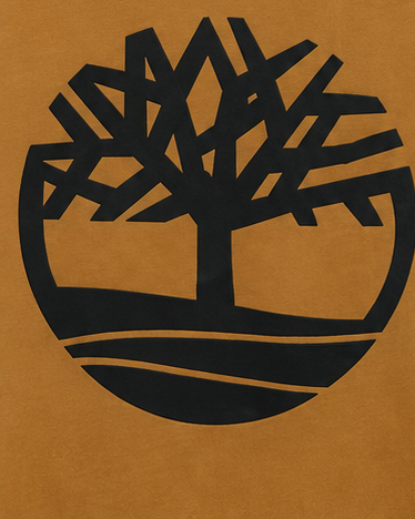 Timberland Men's Tree Logo T-Shirt – Golden Brown image 7