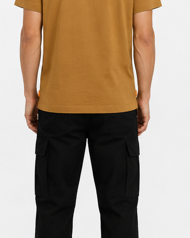 Timberland Men's Tree Logo T-Shirt – Golden Brown image 9