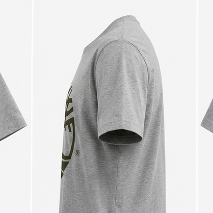 Timberland Men's Tree Logo T-Shirt – Grey & Olive image 2