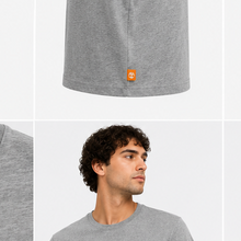 Timberland Men's Tree Logo T-Shirt – Grey & Olive image 5