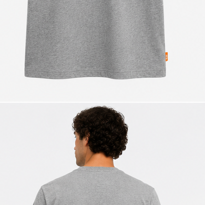 Timberland Men's Tree Logo T-Shirt – Grey & Olive image 6