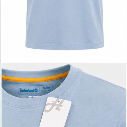 Timberland Men's Outdoor Patch T-Shirt – Light Blue image 4