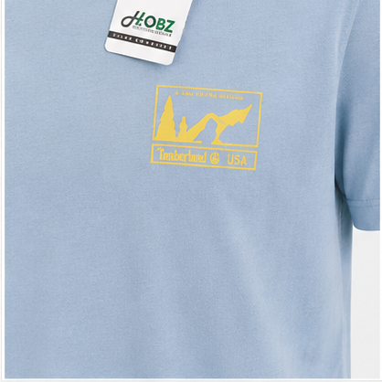 Timberland Men's Outdoor Patch T-Shirt – Light Blue image 7