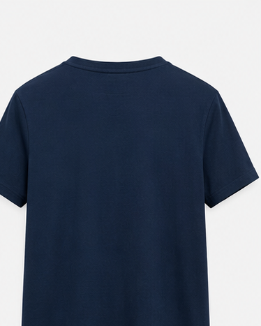 Timberland Men's Tree Logo T-Shirt – Navy Blue & Sand image 3