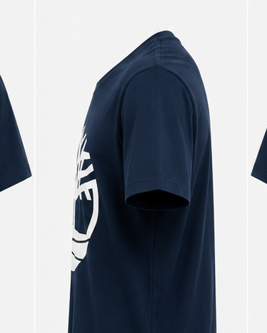 Timberland Men's Contrast Tree Logo T-Shirt – Navy & White image 2