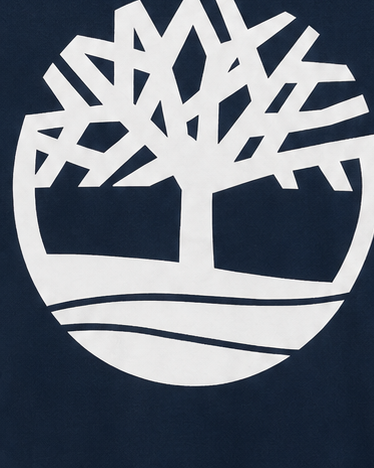 Timberland Men's Contrast Tree Logo T-Shirt – Navy & White image 7