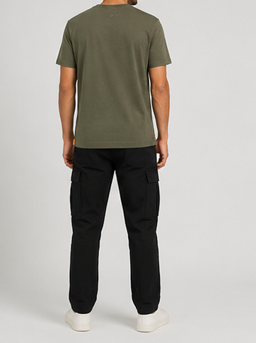 Timberland Men's Heritage Logo T-Shirt – Olive Green image 8