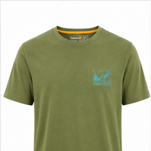 Timberland Men's Small Logo T-Shirt – Olive Green image 1