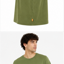 Timberland Men's Small Logo T-Shirt – Olive Green image 5