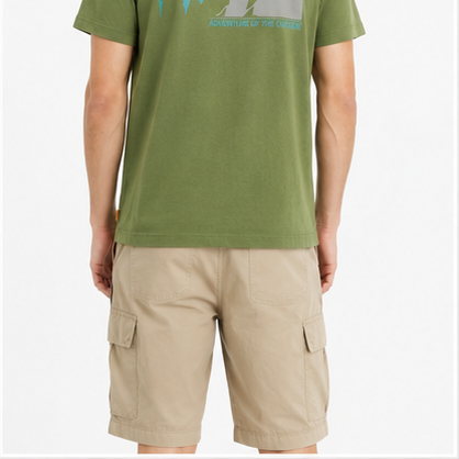 Timberland Men's Small Logo T-Shirt – Olive Green image 9
