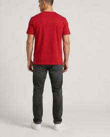 Timberland Men's Heritage Logo T-Shirt – Red image 9