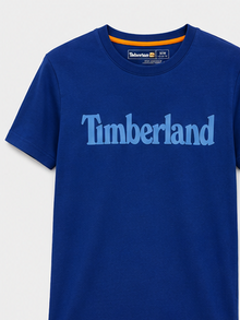 Timberland Men's Tonal Logo T-Shirt – Royal Blue image 1
