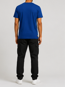Timberland Men's Tonal Logo T-Shirt – Royal Blue image 9