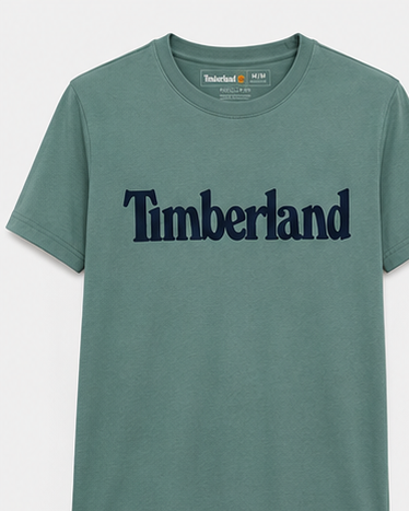 Timberland Men's Heritage Logo T-Shirt – Sage Green image 1