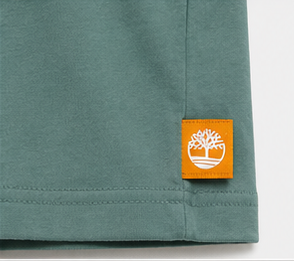 Timberland Men's Heritage Logo T-Shirt – Sage Green image 6