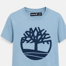 Timberland Men's Tree Logo T-Shirt – Sky Blue image 1