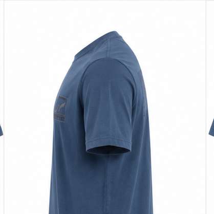 Timberland Men's Outdoor Patch T-Shirt – Slate Blue image 2