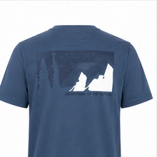 Timberland Men's Outdoor Patch T-Shirt – Slate Blue image 3