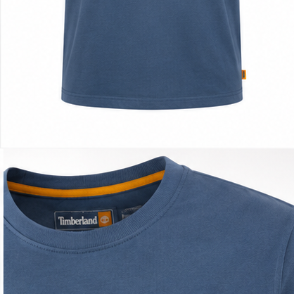 Timberland Men's Outdoor Patch T-Shirt – Slate Blue image 4