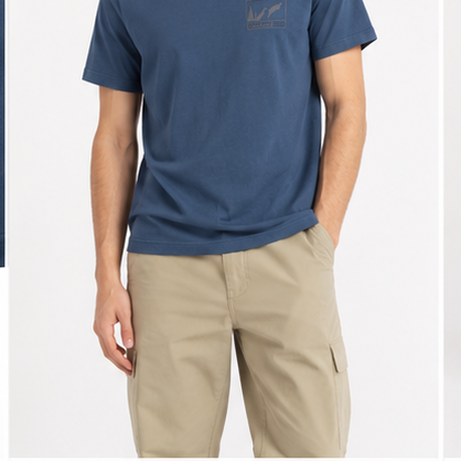 Timberland Men's Outdoor Patch T-Shirt – Slate Blue image 8