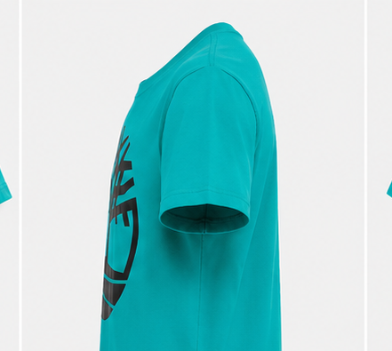 Timberland Men's Tree Logo T-Shirt – Turquoise image 2